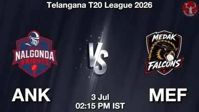 Anurag Nalgonda Knights vs Medak Falcons