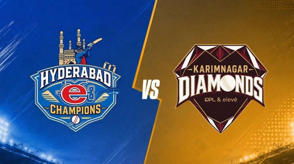 Hyderabad E Champions vs Karimnagar Diamonds Hyderabad E Champions vs Karimnagar Diamonds
