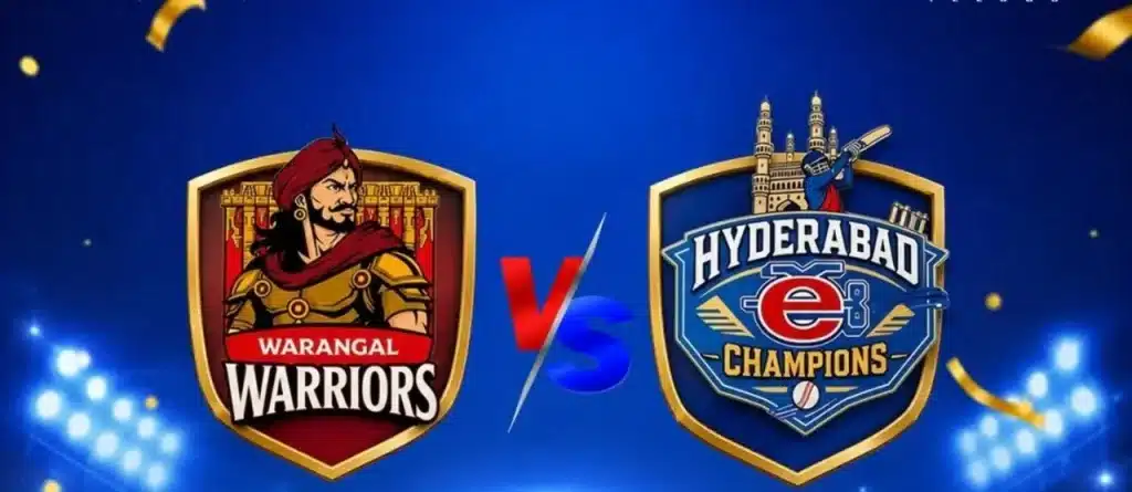 Hyderabad E Champions vs Warangal Warriors Hyderabad E Champions vs Warangal Warriors
