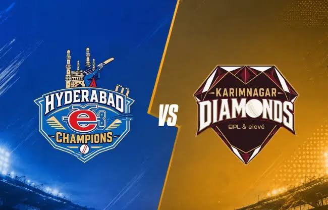Karimnagar Diamonds vs Hyderabad E Champions