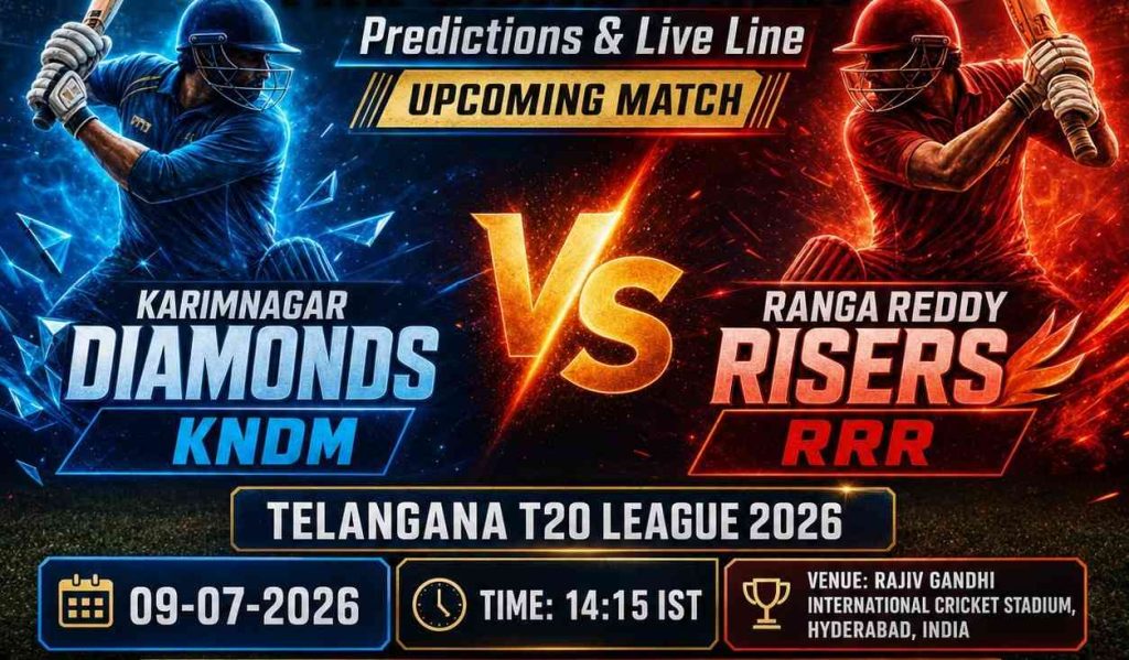 Karimnagar Diamonds vs Ranga Reddy Risers 