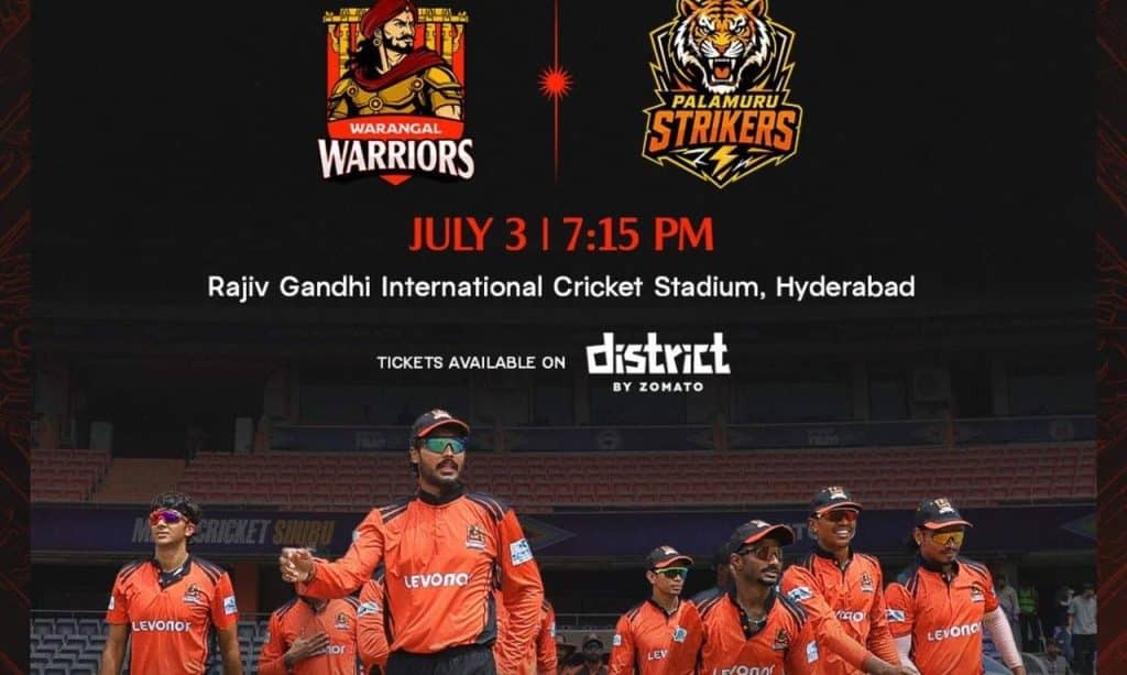 Palamuru Strikers vs Warangal Warriors Palamuru Strikers vs Warangal Warriors